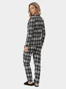 03 pijama feminino adulto americano longo panda bela notte