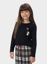 Pijama Feminino Infantil Manga Longa Panda - Bela Notte