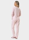 04 pijama feminino adulto longo poa bela notte
