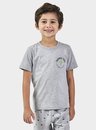 Pijama Masculino Infantil Manga Curta Coqueiros - Bela Notte