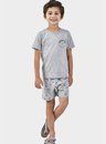 02 pijama masculino infantil manga curta coqueiros bela notte