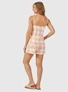 06 short doll alca feminino adulto xadrez bela notte