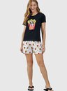 04 pijama feminino adulto manga curta batata frita bela notte