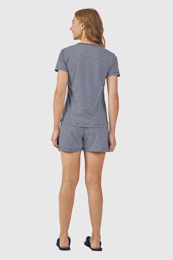 04 short doll feminino adulto navy bela notte