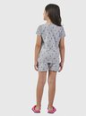 04 pijama feminino infantil manga curta coqueiros bela notte