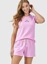 05 short doll feminino adulto xadrez bela notte