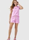 06 short doll feminino adulto xadrez bela notte
