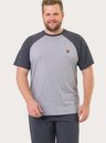 Pijama Masculino Plus Size Manga Raglã
