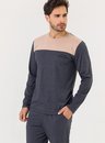 Pijama Adulto Masculino Longo Recortes