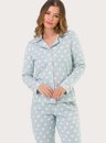 Pijama Adulto Feminino Americano ML Stars