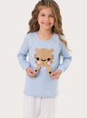 Pijama Infantil Juvenil Feminino ML Tigrinha