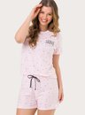 Pijama Adulto Feminino Short Doll MC Listra Stars