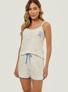 Pijama Adulto Feminino Short Doll Alça Verão Siciliano