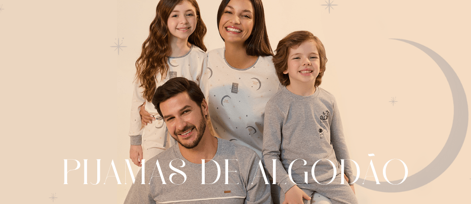 As vantagens do pijama de algodão.